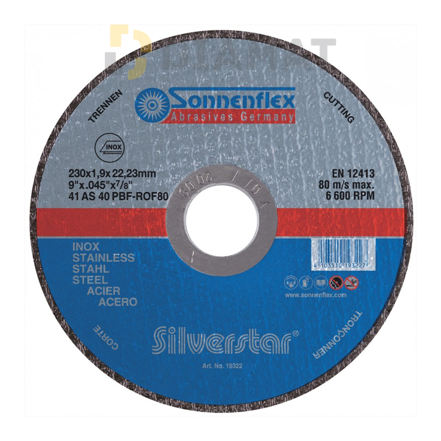 Rezný kotúč  Sonnenflex SilverStar - INOX/nerez oceľ