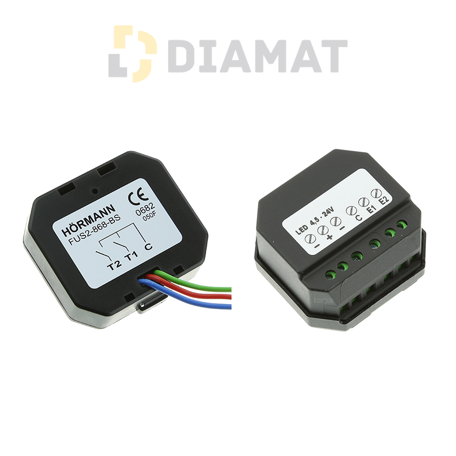 2-kanálový rádiový vysielač pod omietku - FUS 2 BS - Hörmann