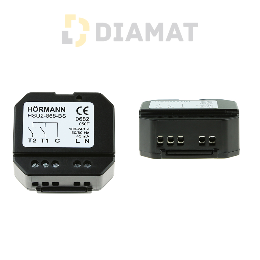 2-kanálový vysielač pod omietku - HSU 2 BS - Hörmann