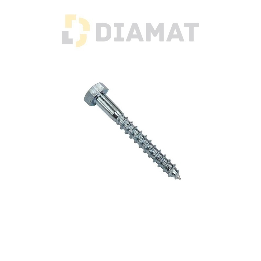 Skrutka do dreva so šesťhrannou hlavou - DIN 571