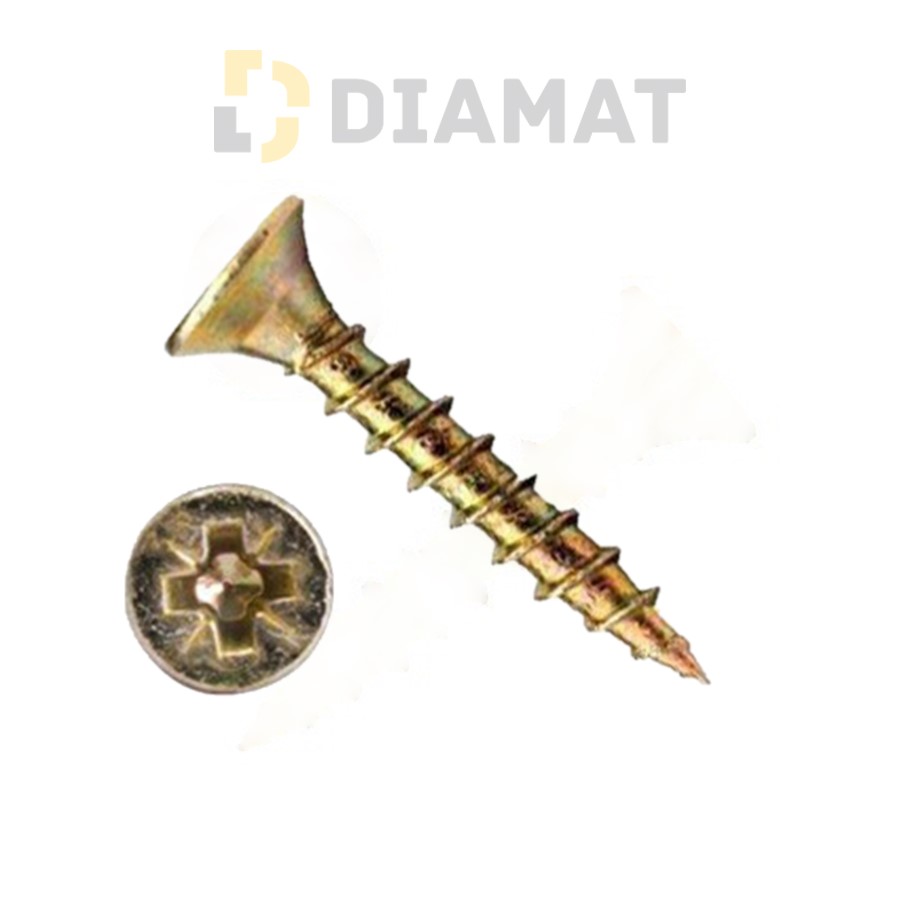 Skrutka do dreva so zapustenou hlavou - DIN 7505A