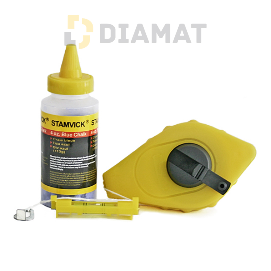 Šnúra murárska Strend Pro - G299 + púder a mini vodováha