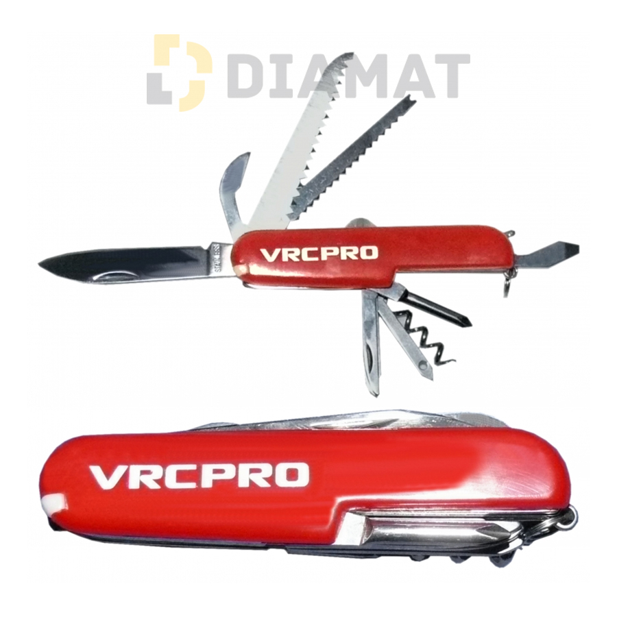 Nôž zatvárací, multifunkčný, puzdro - VRCPRO