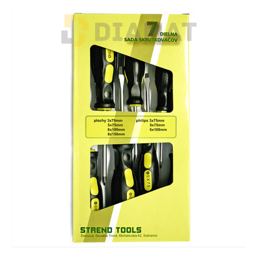 Sada skrutkovačov Strend Pro SD0004 -7 dielna