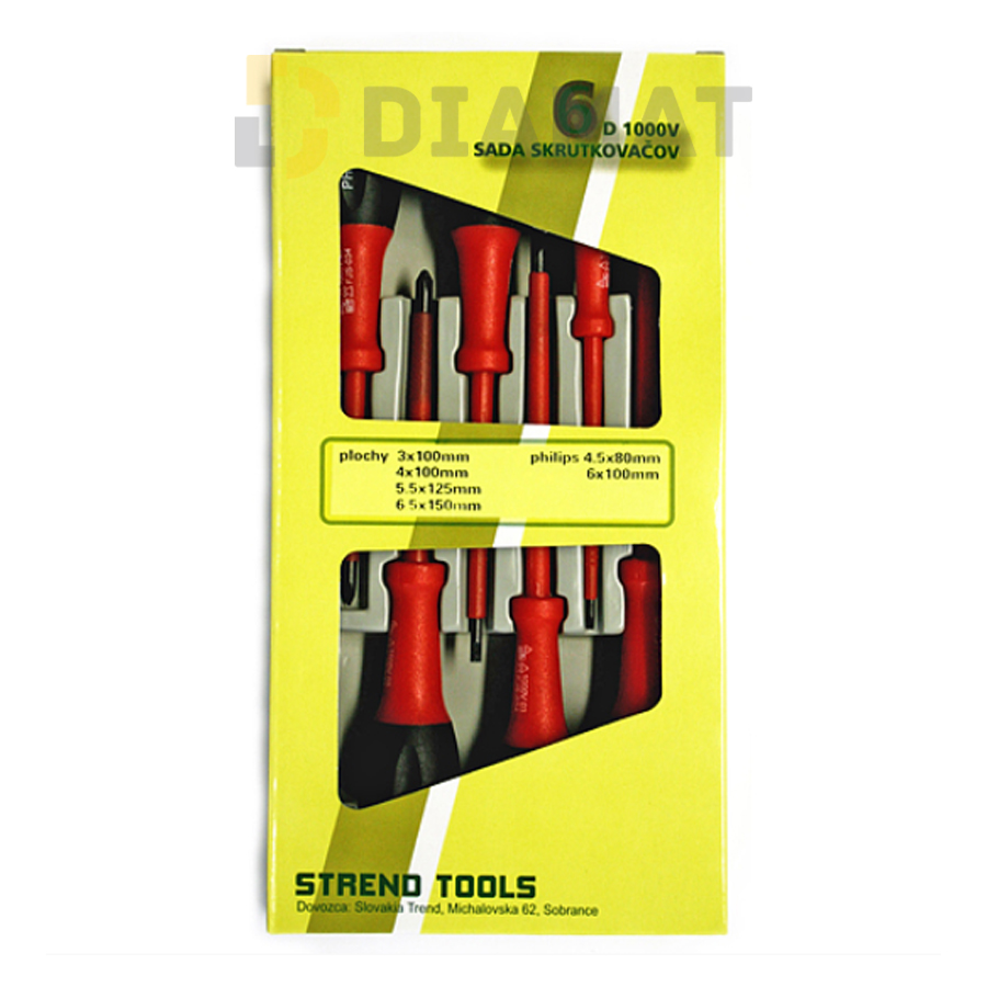 Sada skrutkovačov Strend Pro SD0104 - 6 dielna