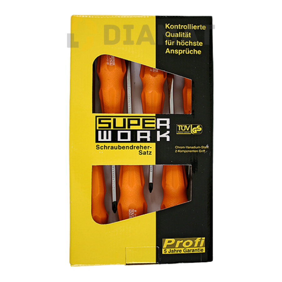 Sada skrutkovačov Strend Pro  SD9972- 6 dielna