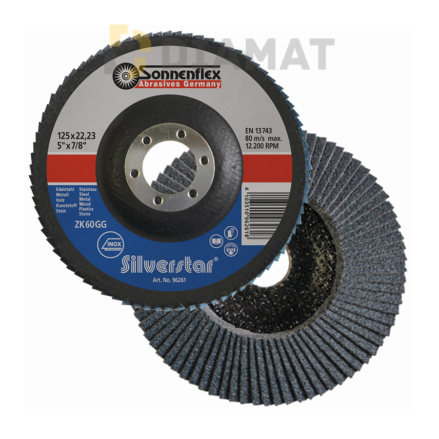 Brúsny kotúč Sonnenflex SilverStar - INOX/nerez, kovy, drevo