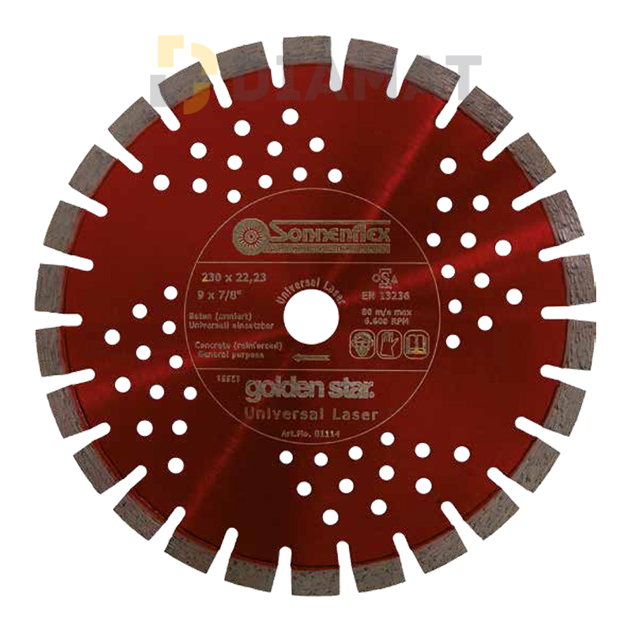 Diamantový rezný kotúč Sonnenflex GoldenStar - betón, kameň, škridla