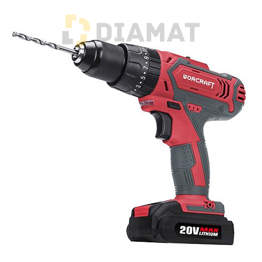 Aku skrutkovač Worcraft CD-20LiH