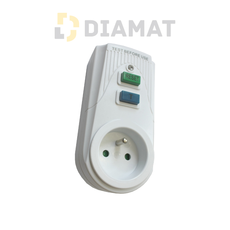 Zásuvkový adaptér s prúdovým chráničom - TFGA-1F