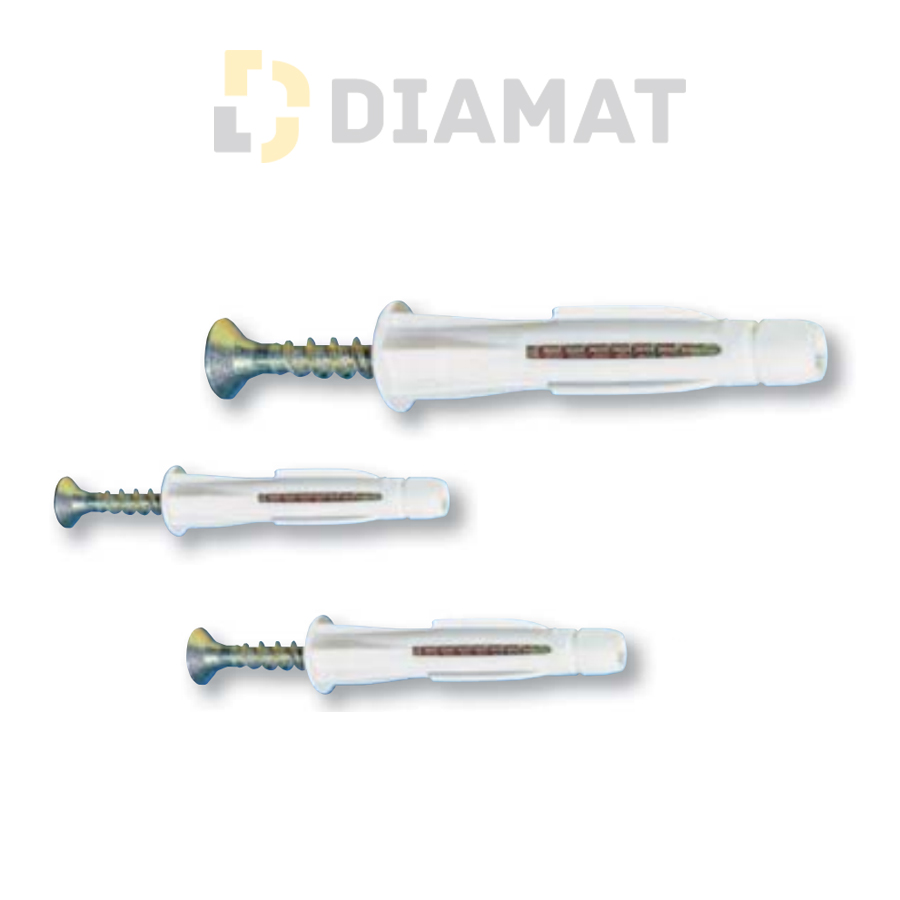 Hmoždinka uzlovacia so skrutkou