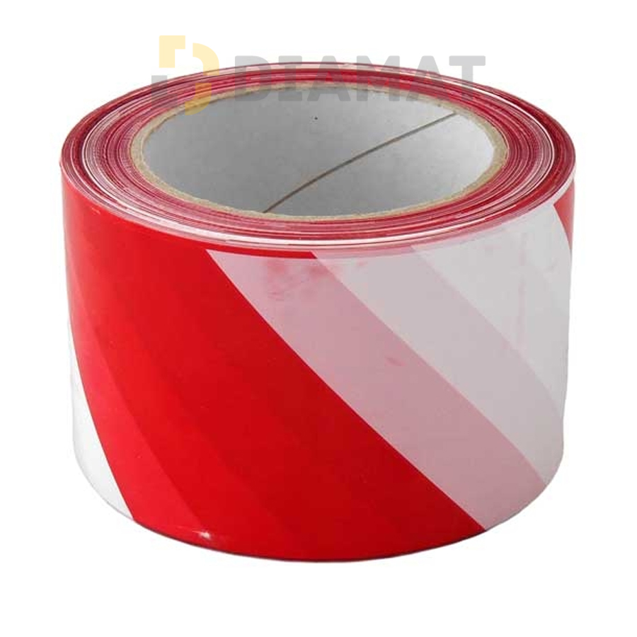 Výstražná páska červeno biela