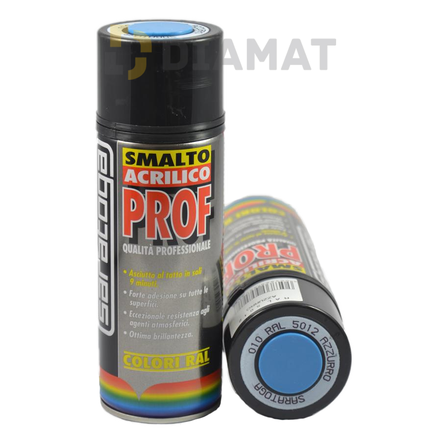 Sprej PROF - akrylová farba - svetlo modrá - RAL5012