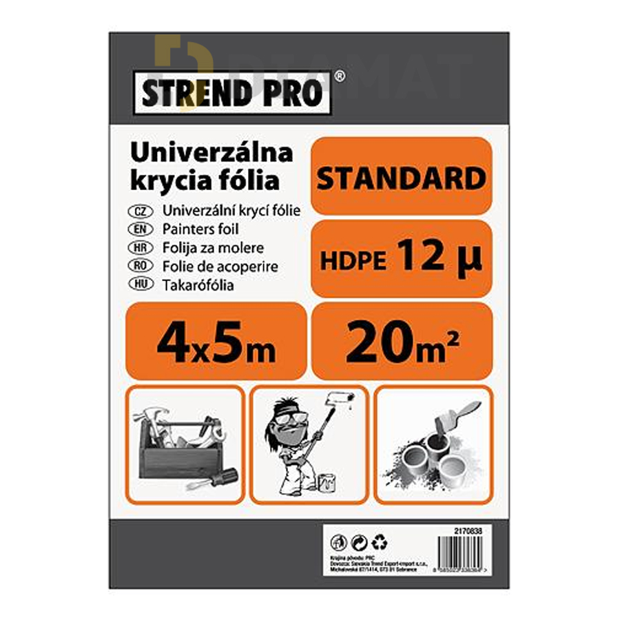 Fólia maliarska  Standard Strend Pro