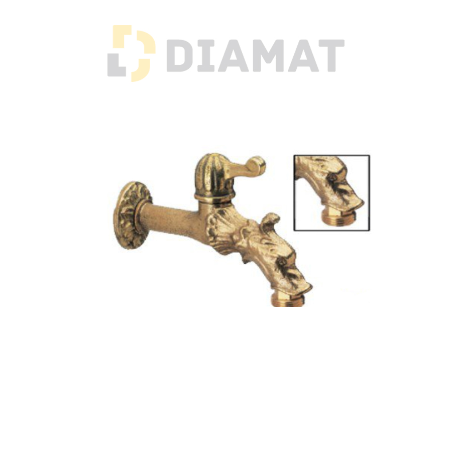 Ventil záhradny  NOSTALGIK 1/2" - lev páka