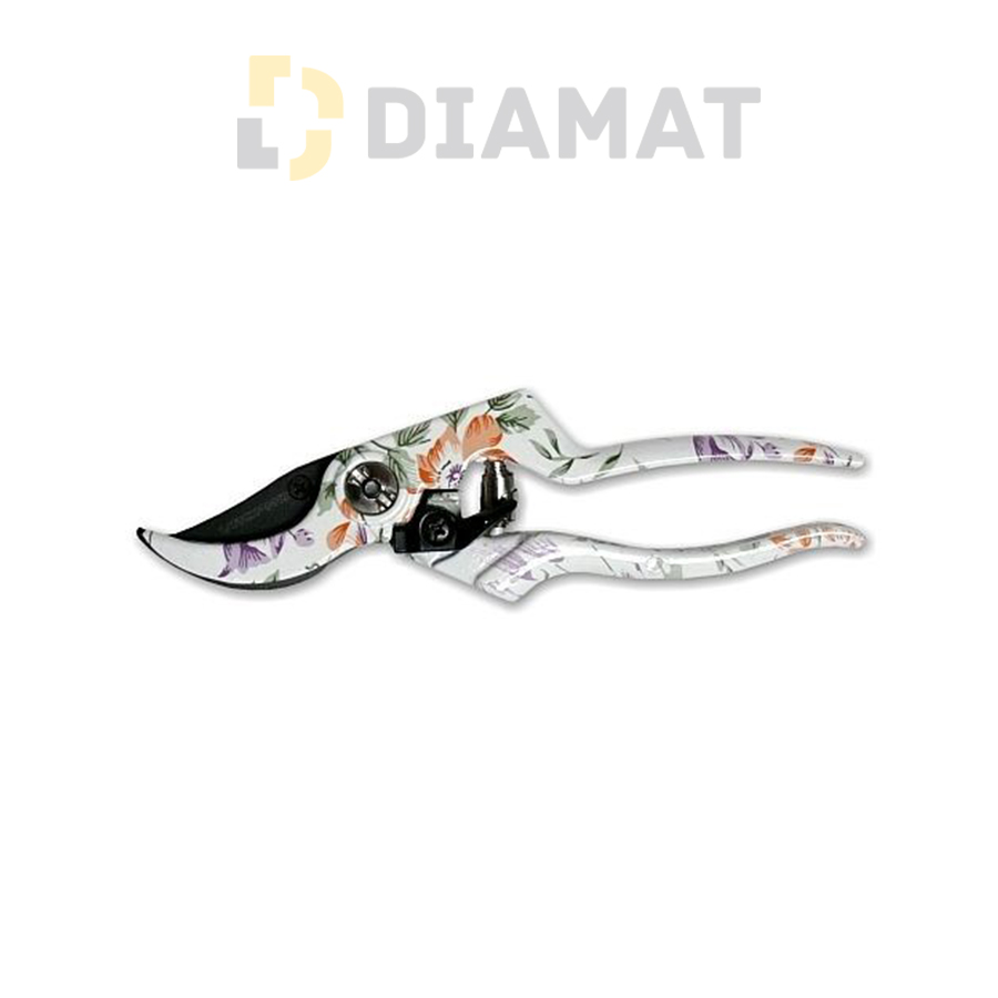 Nožnice záhradné kvetinový vzor - 210 mm