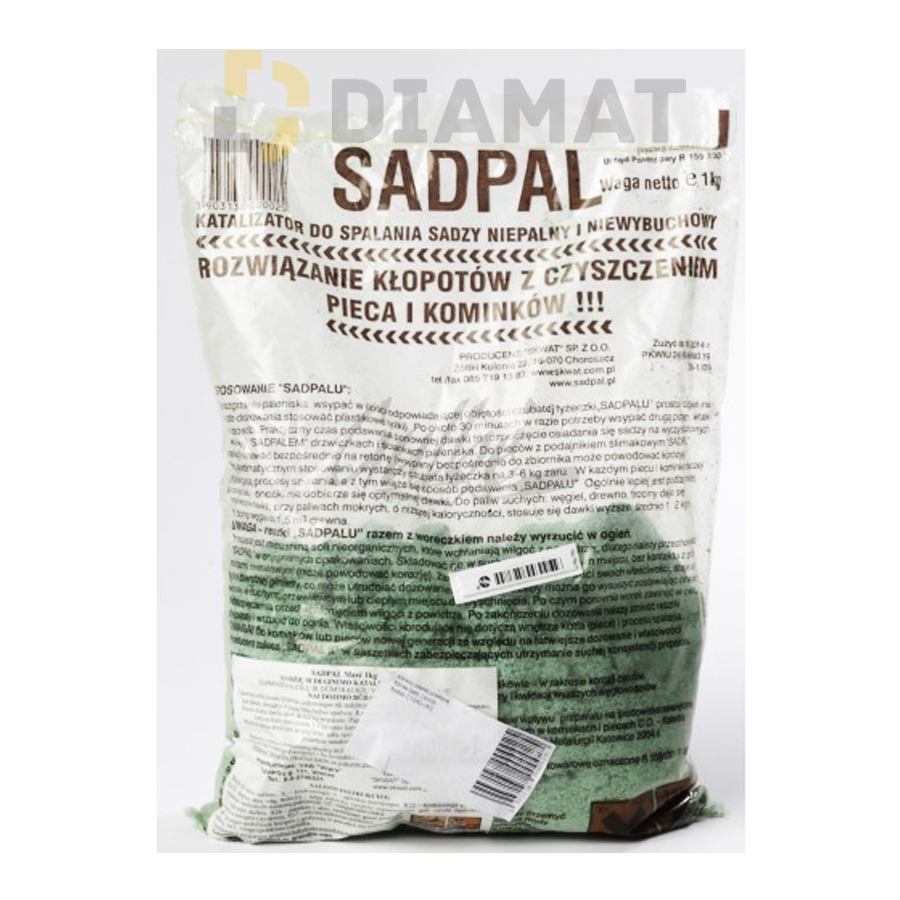 SADPAL - odstraňovač sadze, čistič