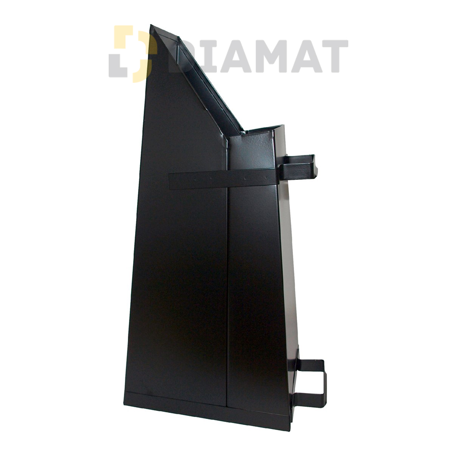 Uhliak násypný hranatý, čierny