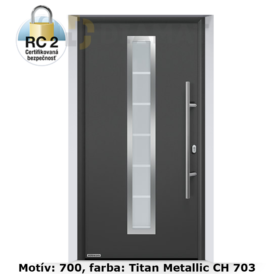 Ocel-hlinik-dom-dvere-Thermo65-Titan-metallic-Motiv700