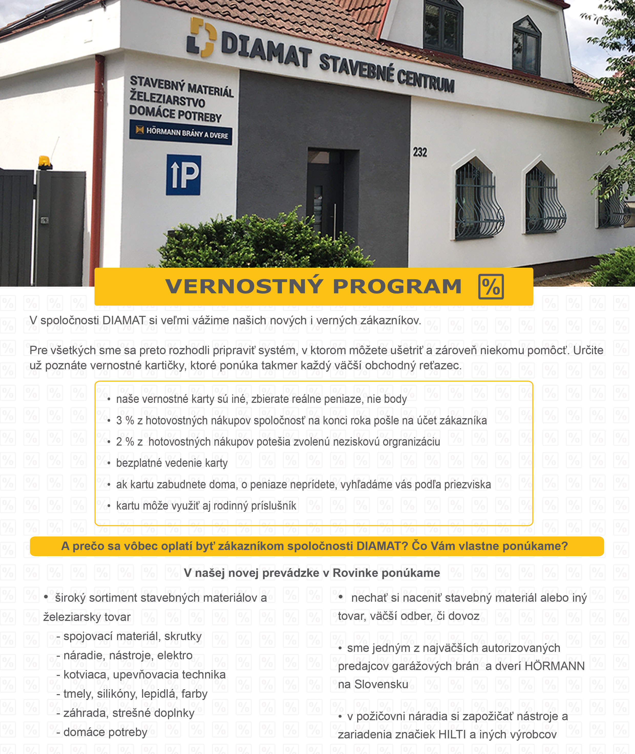 VERNOSTNÝ PROGRAM