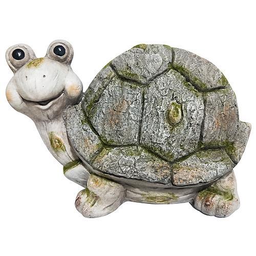 Dekoracia Gecco 8102, Korytnačka, magnesia, 28 cm