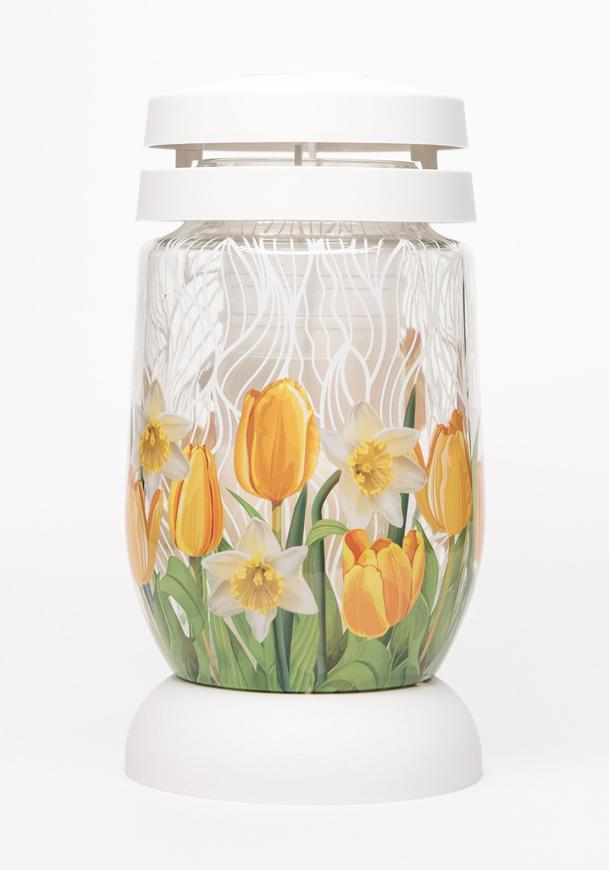 Kahanec bolsius DS 03 Žltý tulipán, 22 cm, 36 hod, bal. 6ks