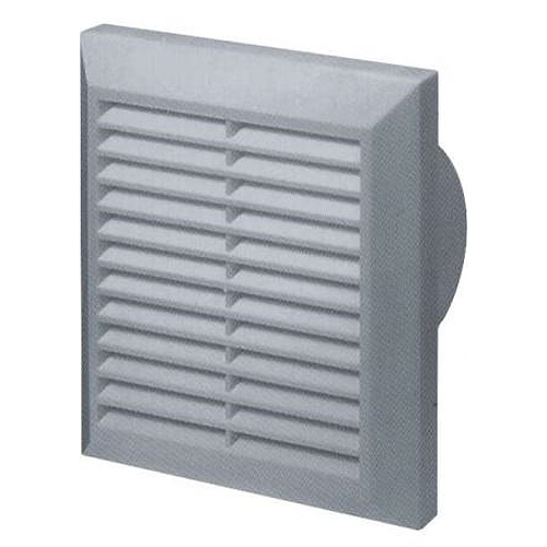 Mriežka vetracia Awenta T27 200/200/40 mm, biela, plastová so sieťkou