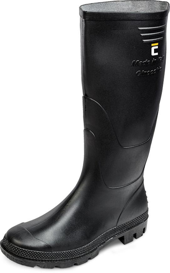 Čižmy boots Ginocchio, čierna 47, Pvc, záhradné
