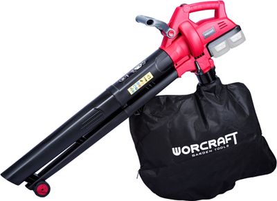 Fukár Worcraft CLBV-S40Li ShareSYS, 230 km/h, vysávač lístia 2x20V, 45 lit.