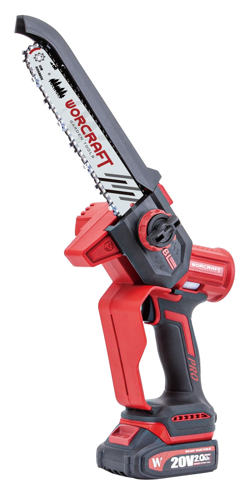 Píla Worcraft CHS-S20LiBDM ShareSYS, bezuhliková, 20V Li-ion, 8