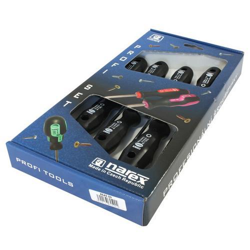 Sada skrutkovačov Narex 8645 00, 7 dielna, 5xTorx, 6-30, Profi