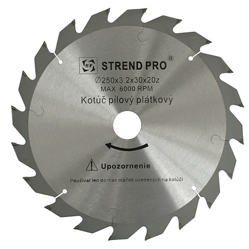 Kotúč Strend Pro SuperSaw NW 300x3,2x30 24T, na drevo, pílový, SK plátky