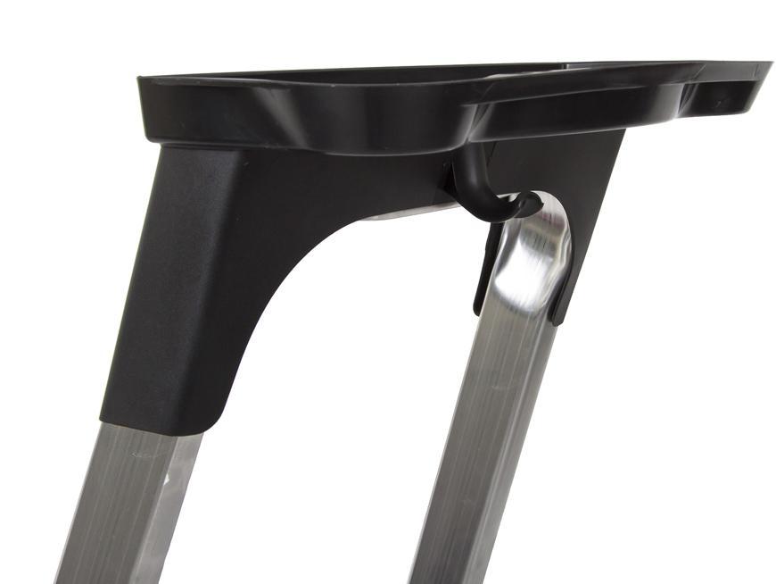 Polička Drabest na náradie, plastový, pre ALU schodíky D3-D8