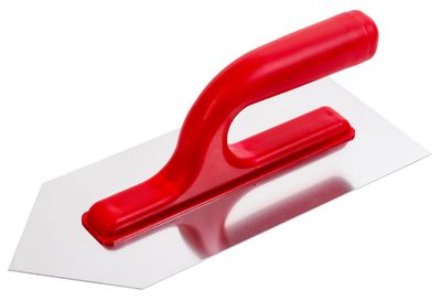 Hladítko Strend Pro Premium, REDhand, CORNER, plast. rúčka, špicaté, do kútov, 270x130 mm, 0,7 mm, n