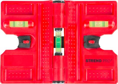 Vodováha Strend Pro FSB-12, 135 mm, rohová, na stĺpiky, uholník s magnetom