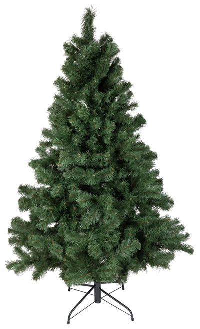 Stromček MagicHome Vianoce Cleo, jedľa, kovovy stojan, 180 cm