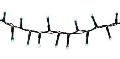 Reťaz MagicHome Vianoce, 1120 LED studená biela, jednoduché svietenie, 230V, 50 Hz, IP44, exteriér, 