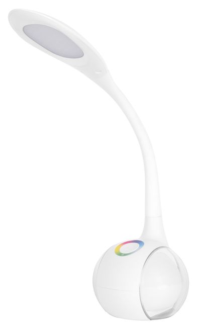 Lampa LED, stolná, stmievateľná, biela, 256 farieb, atmosférické podsvietenie, 6 W