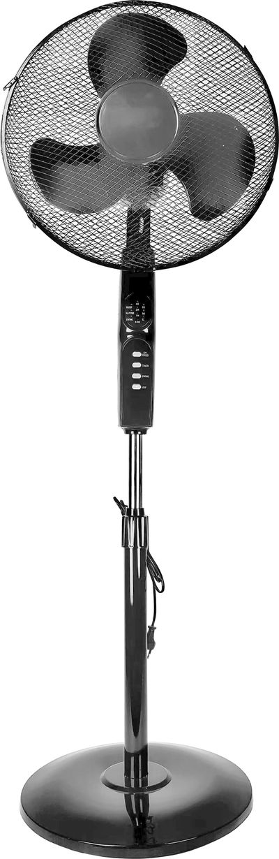 Ventilátor Strend Pro, stojanový, s diaľkovým ovládaním, 40 cm, 45 W