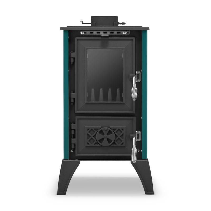 Kachle 806 IGLO, 9 kW, liatina, tmavozelená