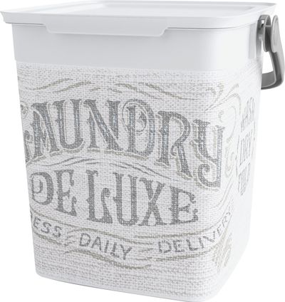 Kôš KIS Chic Home Service, sivý, 23x25,5x25 cm, na bielizeň, prádlo