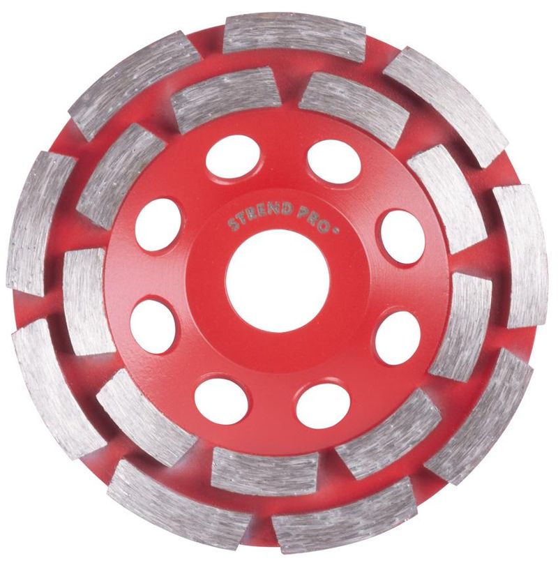 Kotúč Strend Pro Premium CGW22, 115 mm, 2rowsCup, brúsny, diamantový, na betón, dvojradový
