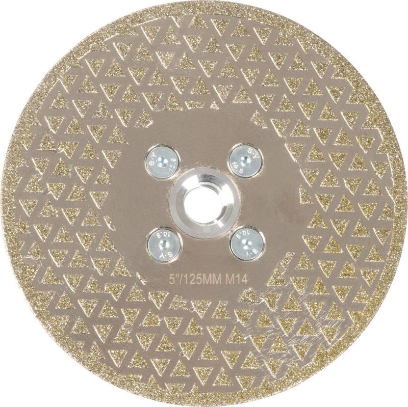 Kotúč Strend Pro Premium, 125 mm, M14, diamantový, rezný a brúsny, obojstranný