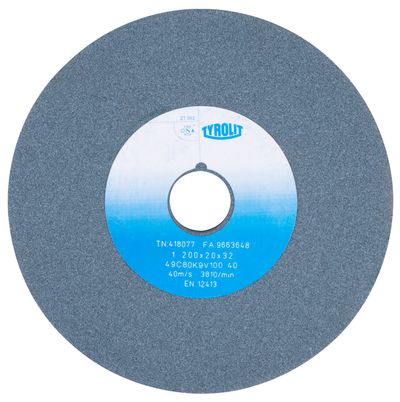 Kotúč Tyrolit 418077, 200x20x32 mm, 49C 80 K 9 V