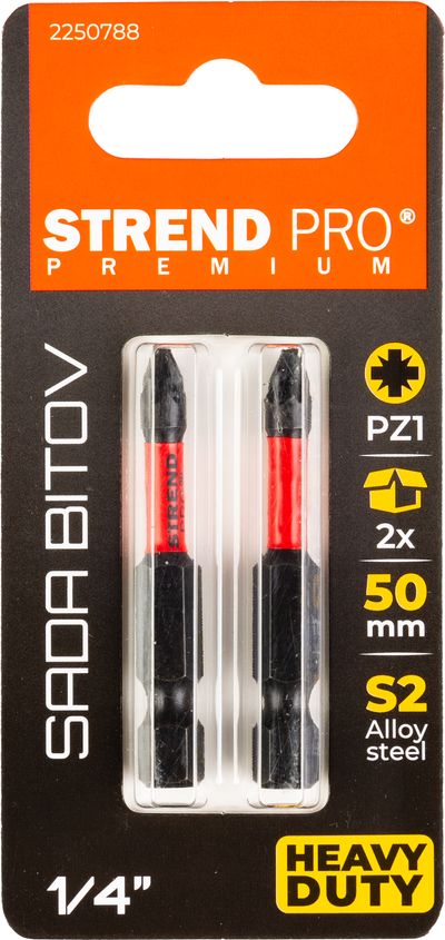 Bit Strend Pro Premium Pozidriv, PZ 1, bal. 2 ks