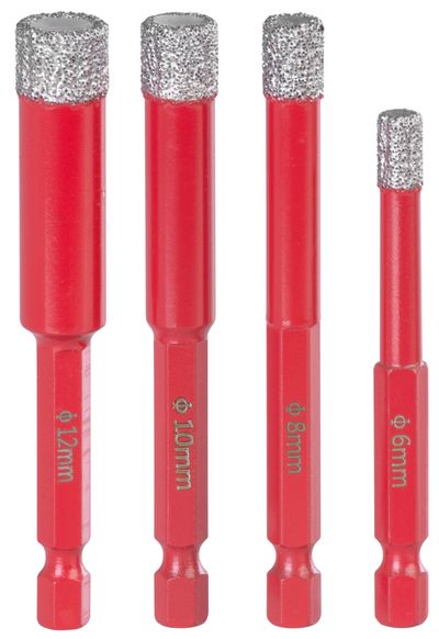 Sada vyrezávačov Strend Pro Premium, 6-8-10-12 mm, 1/4