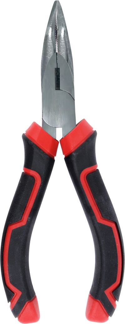 Kliešte Strend Pro Premium ComfortGrip DL413, 160 mm, so zahnutým nosom