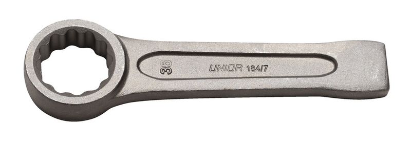 Kluc UNIOR 184/7 041 mm, očkový, úderový, DIN 7444
