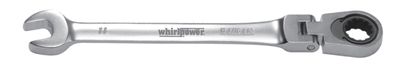 Kľúč Whirlpower® 1244-13 19 mm, očkoplochý, račňový, FlexiGear, Cr-V, T72 