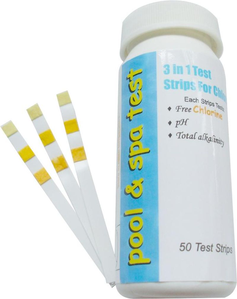 Tester vody Strend Pro, 3v1, ph, chlór, alkalita, pásiky